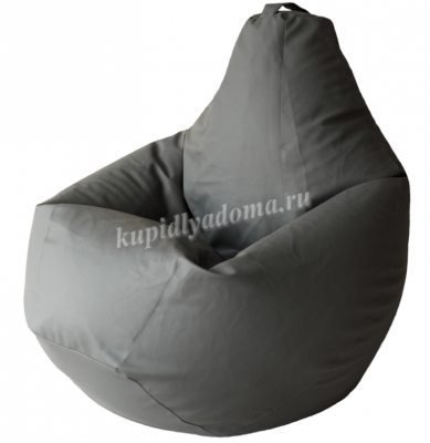 Кресло-мешок Груша XXL (Серый)