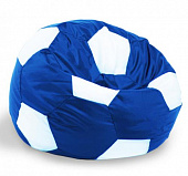 Кресло-мешок Мяч XXL (Синий/Белый)