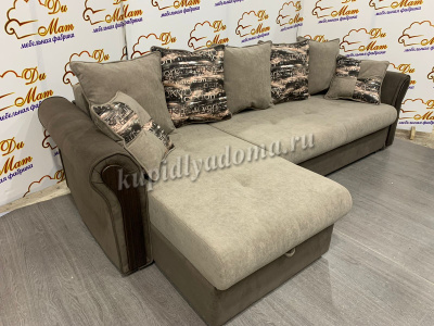 Угловой диван-кровать Адмирал независимый пружинный блок К 2 кат. (012)