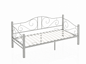 Кровать Гарда-7 0.9 на металлокаркасе (Белый)